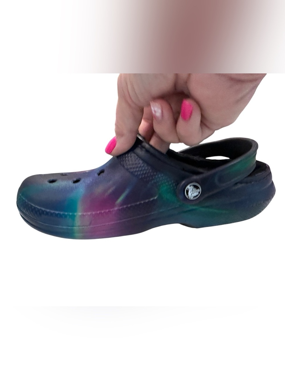 Crocs Unisex Classic Lined Out of This World Clogs Shoes Size Men 5 Women 7 - Picture 7 of 9
